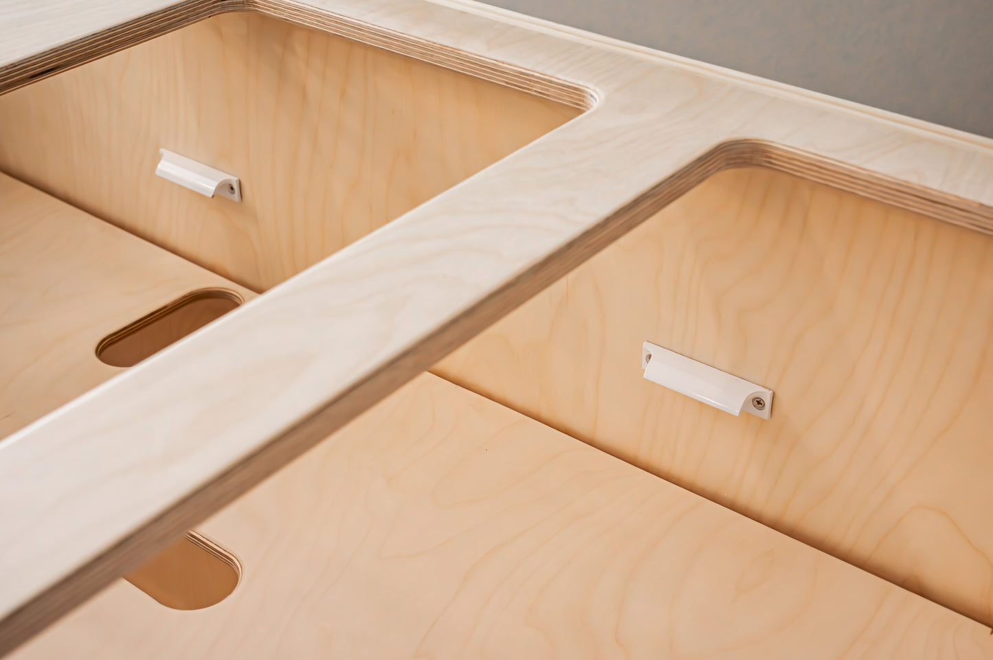 Fluted Mobile Cart