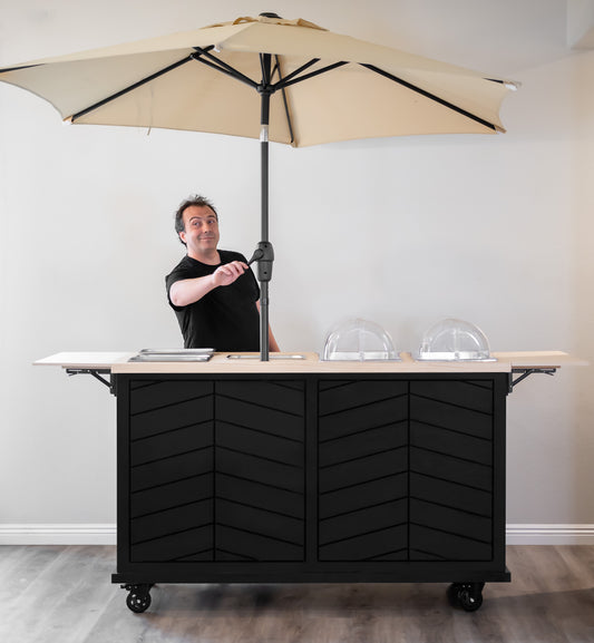 Custom Mobile Event Cart - Build Your Charcuterie Cart