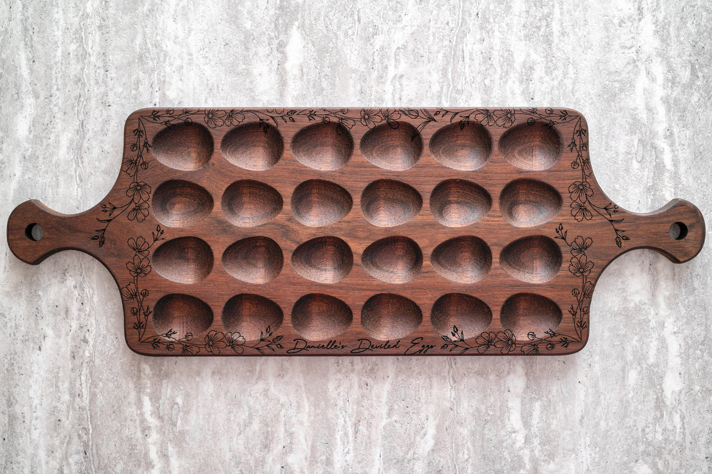 Large Egg Tray - Deviled Egg Serving Board